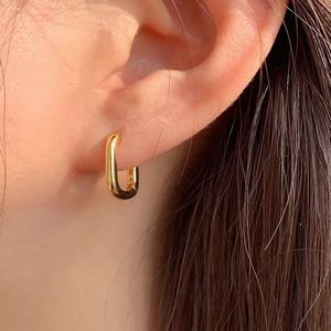 GOLD VERMEIL S925 LOBE HUGGER EARRINGS